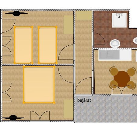 Katalin Apartmanház Miskolc Exterior foto
